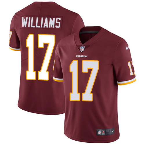 Nike Redskins #17 Doug Williams Burgundy Red Team Color Men's Stitched NFL Vapor Untouchable Limited Jersey - Click Image to Close